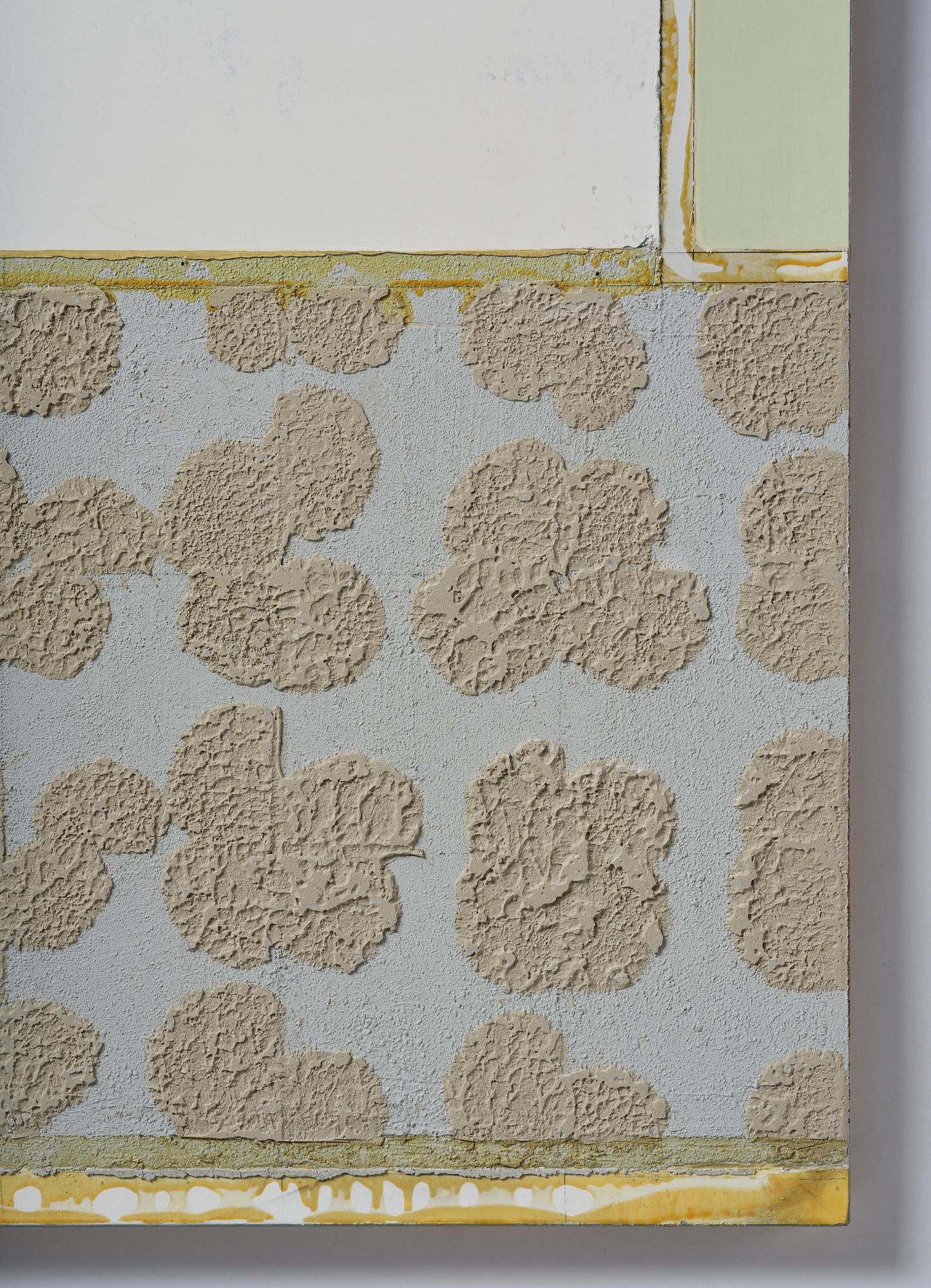 Artwork by Clay Ketter, Broom Closet Wall #1.B, Made of Mixed media on panel