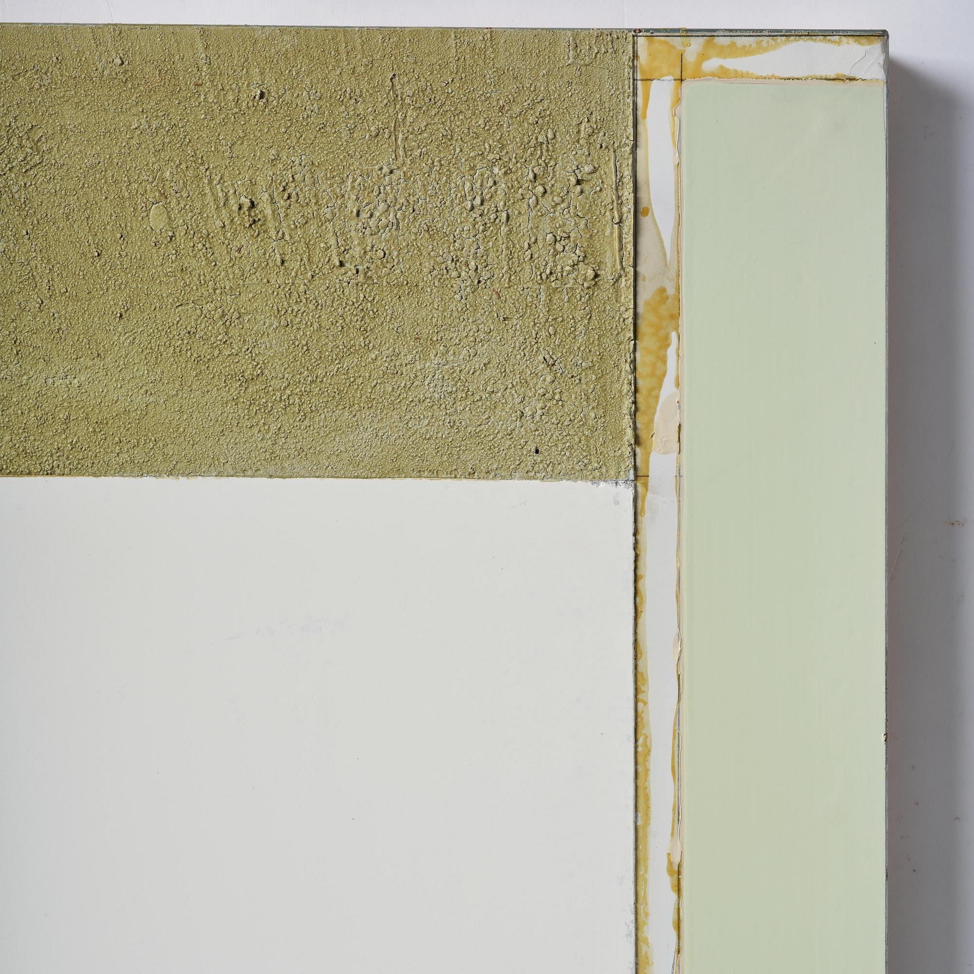 Artwork by Clay Ketter, Broom Closet Wall #1.B, Made of Mixed media on panel