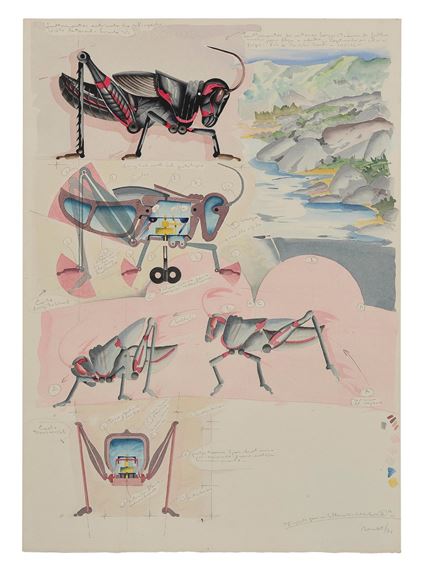 Proyecto para un saltamontes, cuatriciclo B - Luis Fernando Benedit