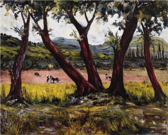 Basque Landscape by Enrique Pichot Molinuevo, 1968