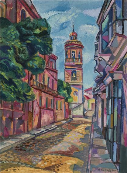 Caballeros Street by Miguel Acquaroni Bonmati, 1974