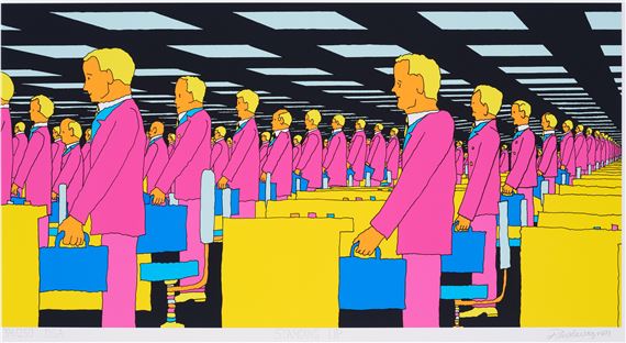 Hariton Pushwagner | Tanding up (2010) | MutualArt