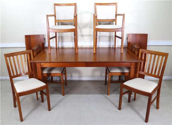 Exceptional Harden Solid Cherry Mission Dining Set - Richard C. Harden