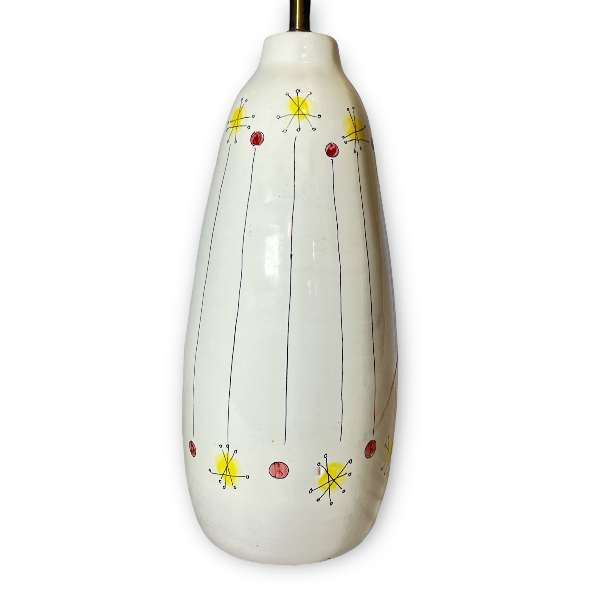 Raymor | A Mid Century RAYMOR Atomic Starburst Table Lamp (1965 ...