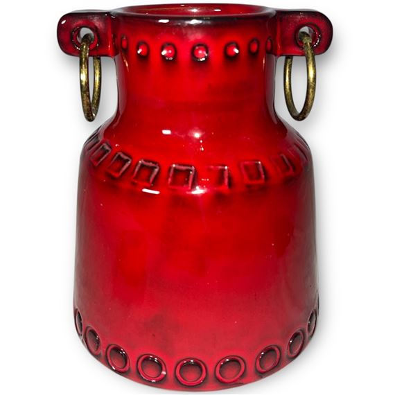Raymor | An ALVINO BAGNI For RAYMOR Handled Vase | MutualArt