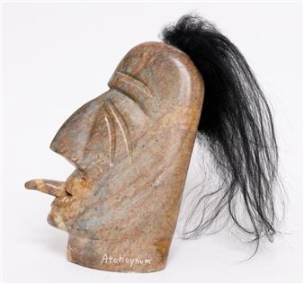 Untitled - Head with Dark Hair - Darwin Atcheynum