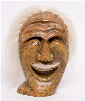 Untitled - Head with White Hair - Darwin Atcheynum