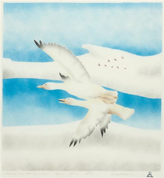 Close to Their Nesting Ground by Joanasie Papatsie, 2011