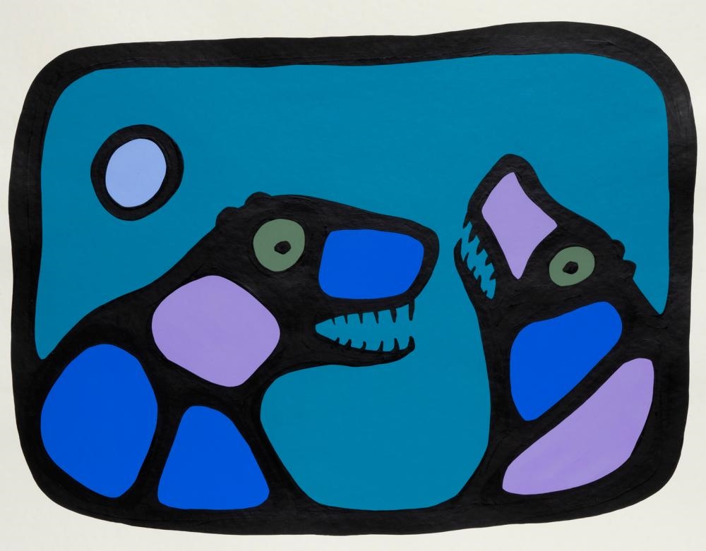 Stephen Snake | Untitled - Two Bears (Circa 1998) | MutualArt