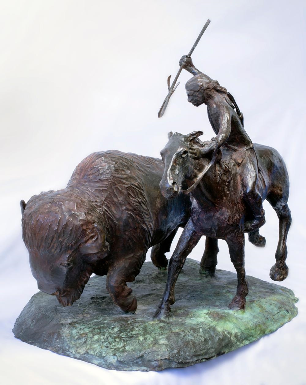 Hugo Alvarado | LLOYD PINAY and WILLIAM EPP - Buffalo Hunt | MutualArt