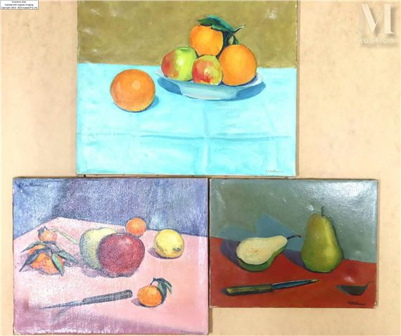 Natures mortes aux fruits