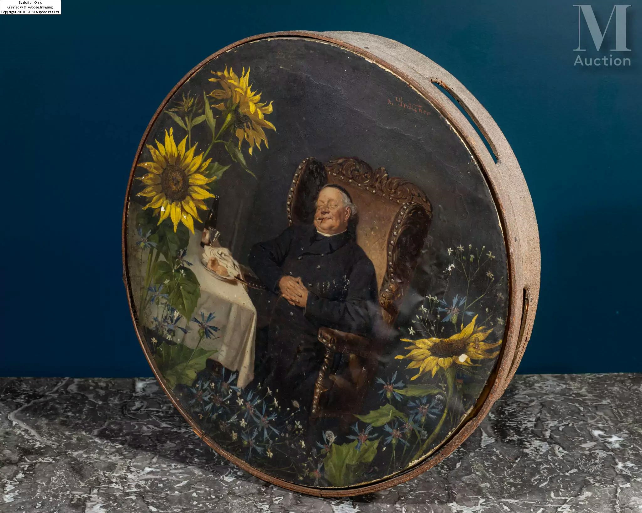 Eduard von Grützner | Le Moine assoupi | MutualArt