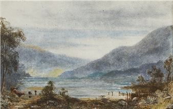 Evening in Cumberland - Henry Otly