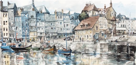 Harbour View - Charles Richard Bone