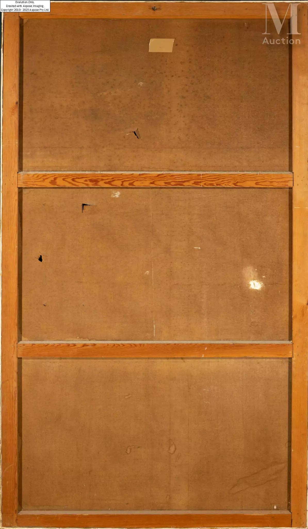 Artwork by L. Buisson, Nu au violon, Made of oil on canvas