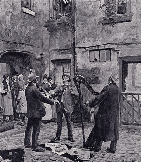 Henri Cain | Strolling Musicians | MutualArt