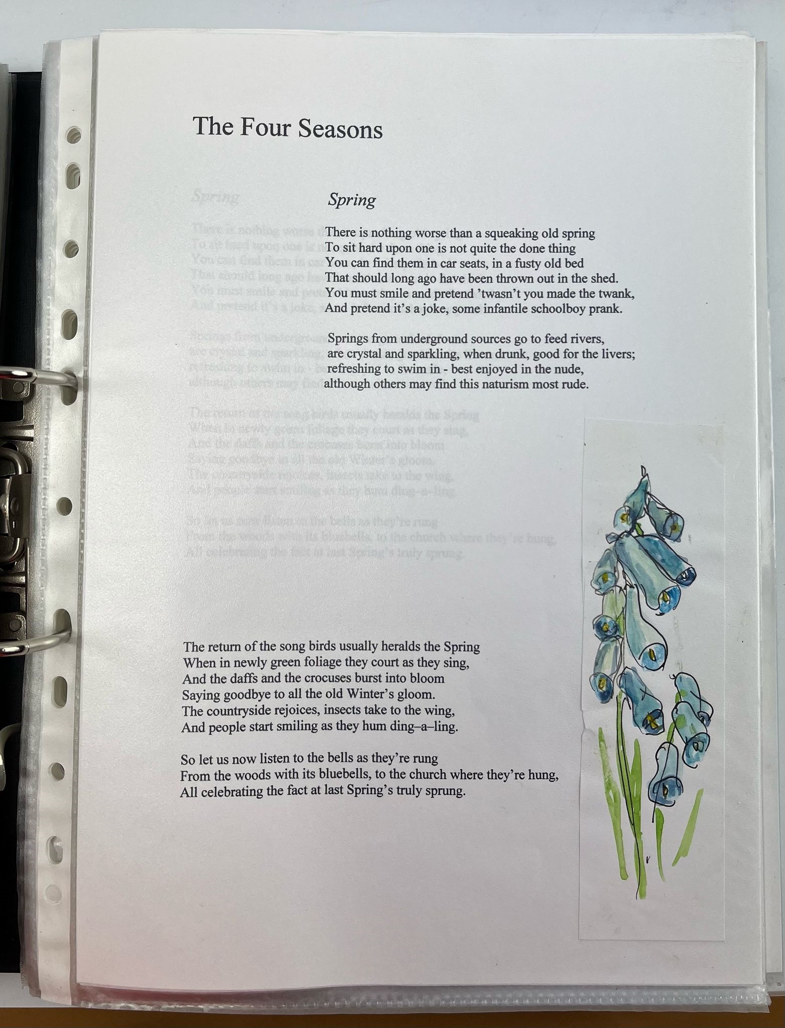 Robin Symes | 3 FOLDERS WITH POEMS ACCOMPANIED BY DRAWINGS | MutualArt