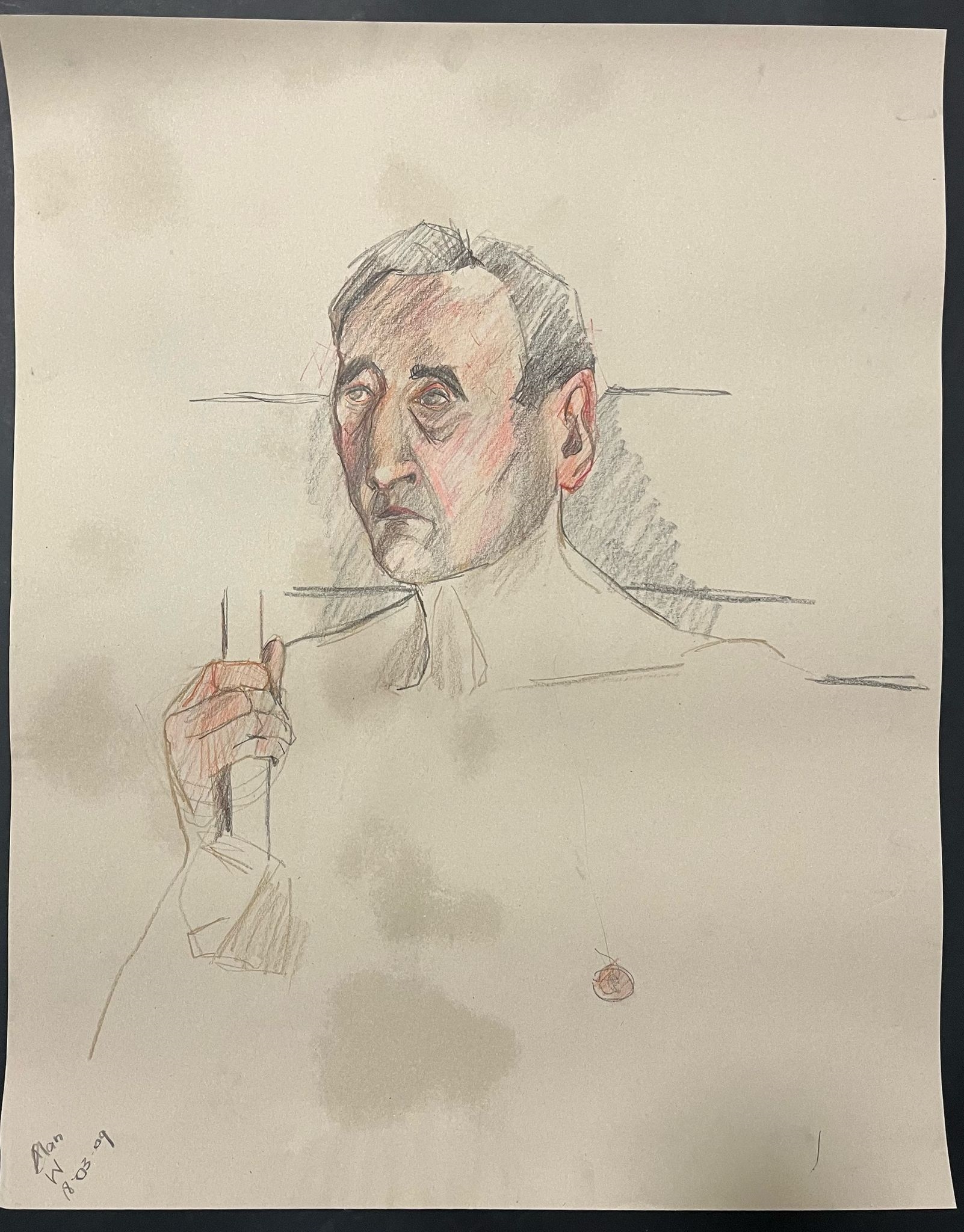 Robin Symes | FIVE ARTWORKS FROM LIFE-DRAWING CLASSES | MutualArt