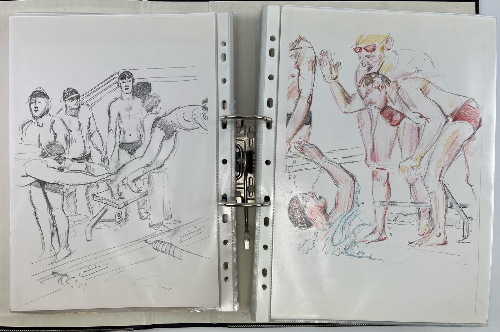 Robin Symes | ALBUM OF ORIGINAL DRAWINGS & SKETCHES | MutualArt