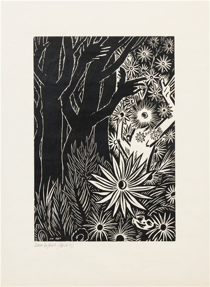 Frans Masereel Dans La For t 1960 1960 MutualArt