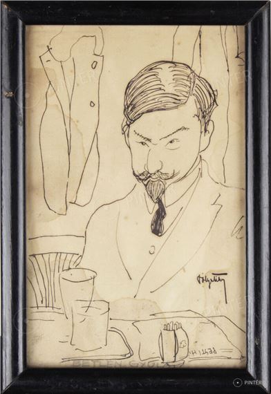 Tibor Polya | Portrait of Gyula Betlen | MutualArt