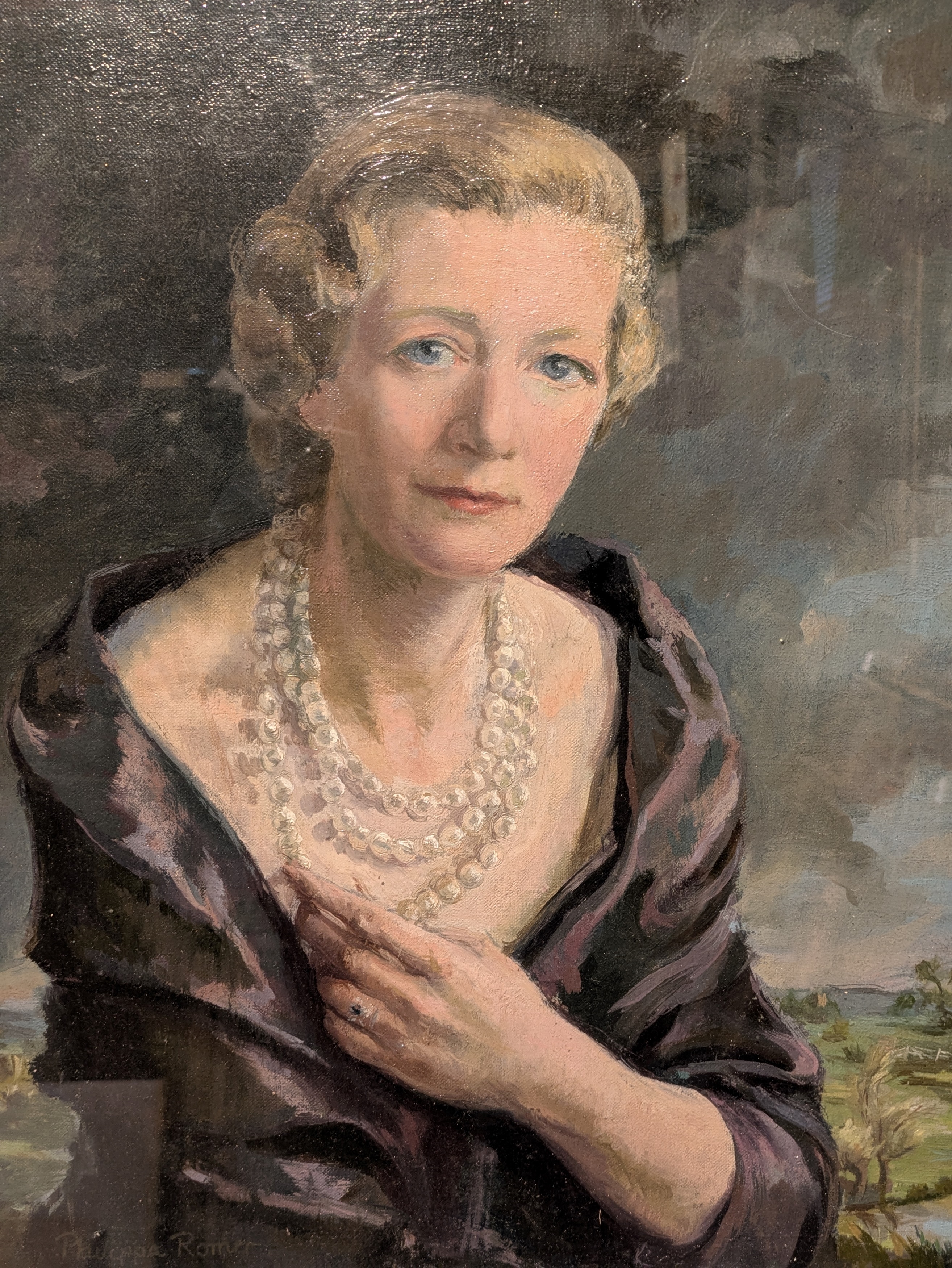 Philippa Maynard Romer | Portrait of the Hon. Lady Romer | MutualArt