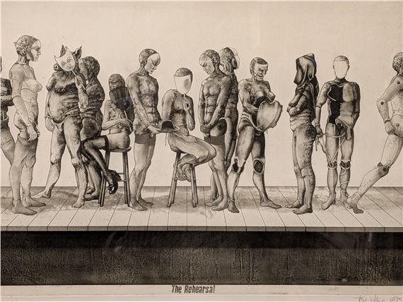 Terry Wilson | The Rehersal (1975) | MutualArt