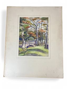 A folio of seven 1930's watercolours - Olive F. Openshaw
