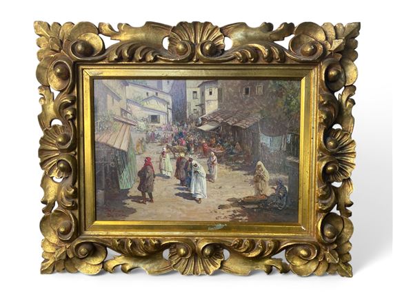Ramon de Rosis | Market Scene | MutualArt