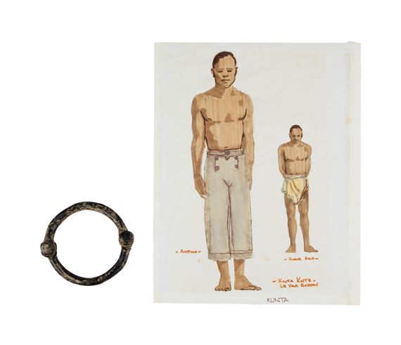 Jack Markell | ROOTS Kunta Kinte (LeVar Burton) Costume Sketch with Leg ...
