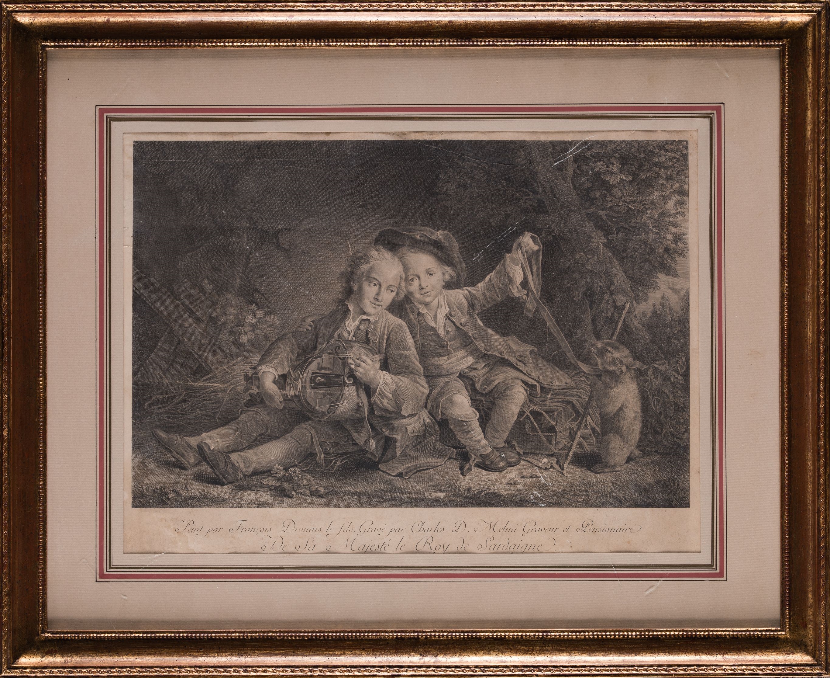 Artwork by Carlo Domenico Melini, CARLO DOMENICO MELINI, Made of copper engraving on plate