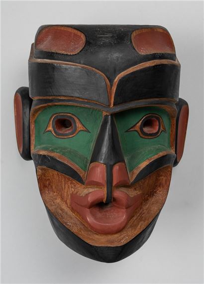 Kwakiutl Mask Oscar Ozzie Matilpi 木製 マスク Kwakiutl Mask Oscar Ozzie Matilpi 木製 マスク