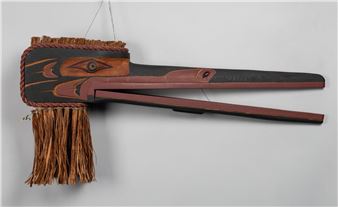 Clarence Nelson, 13 1/2 x 9 1/2 x 58 1/2 in. (34.3 x 24.1 x 148.6 cm - Clarence Nelson