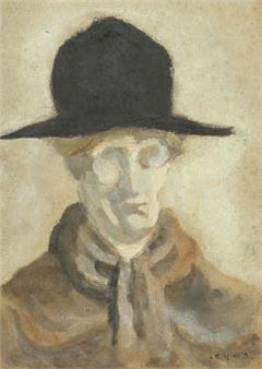 Old woman - Hanjiro Sakamoto