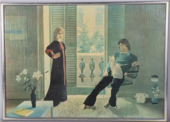 David Hockney | Mr and Mrs Clark and Percy | MutualArt