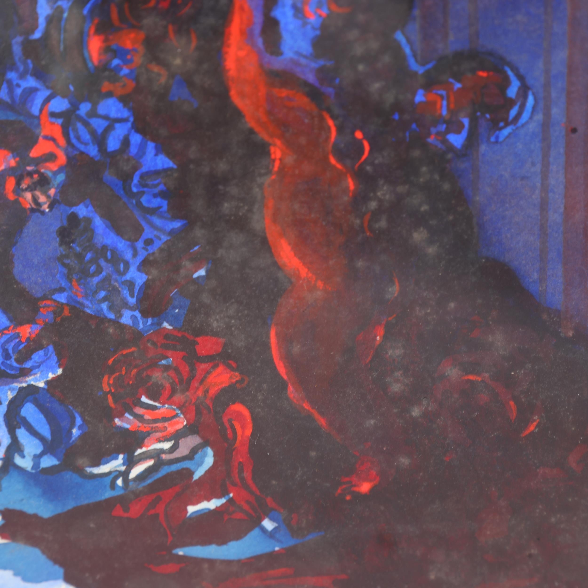 Martin Bradshaw | Abstract figure with winged cherubs | MutualArt