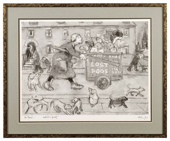 Harold Riley | Lost Dogs (85) | MutualArt