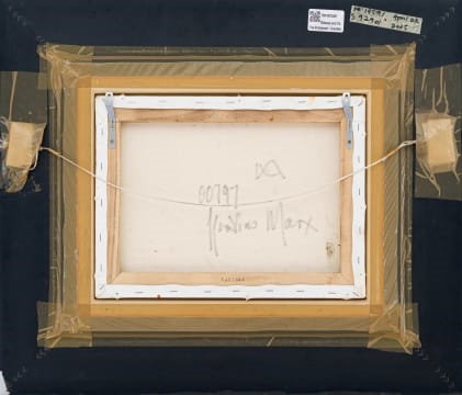 Artwork by Ignatius Marx, Landscape with Farmhouse and Storm Clouds, Made of oil on canvas