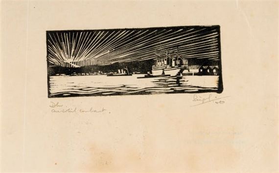 Au Soleil Couchant (The Setting Sun by Clément Sénèque, '26