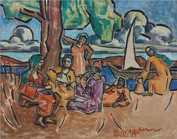 Untitled (Musicians) - Mahmoud Afifi