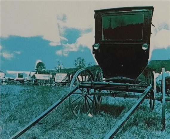 Sheets, American, 20th Century, Reflections, Screenprint in Color, Signed l by D.l. Sheets