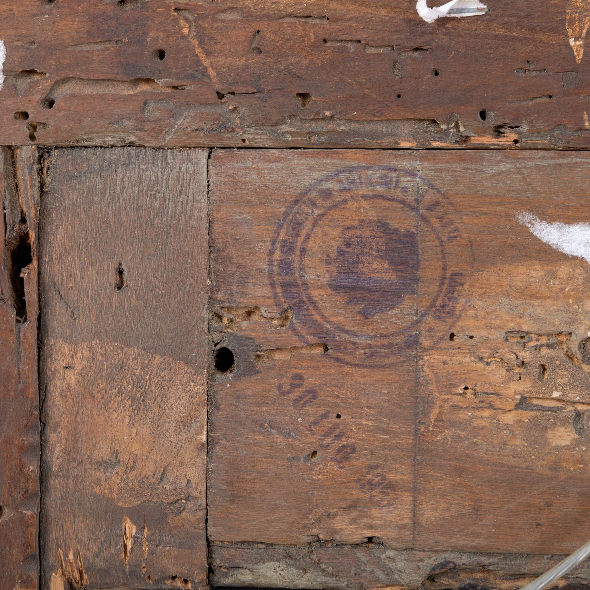 Artwork by Francesco del Cossa, Portrait of a Man, Head and Shoulders, Wearing a Black Cap, Made of Oil on panel