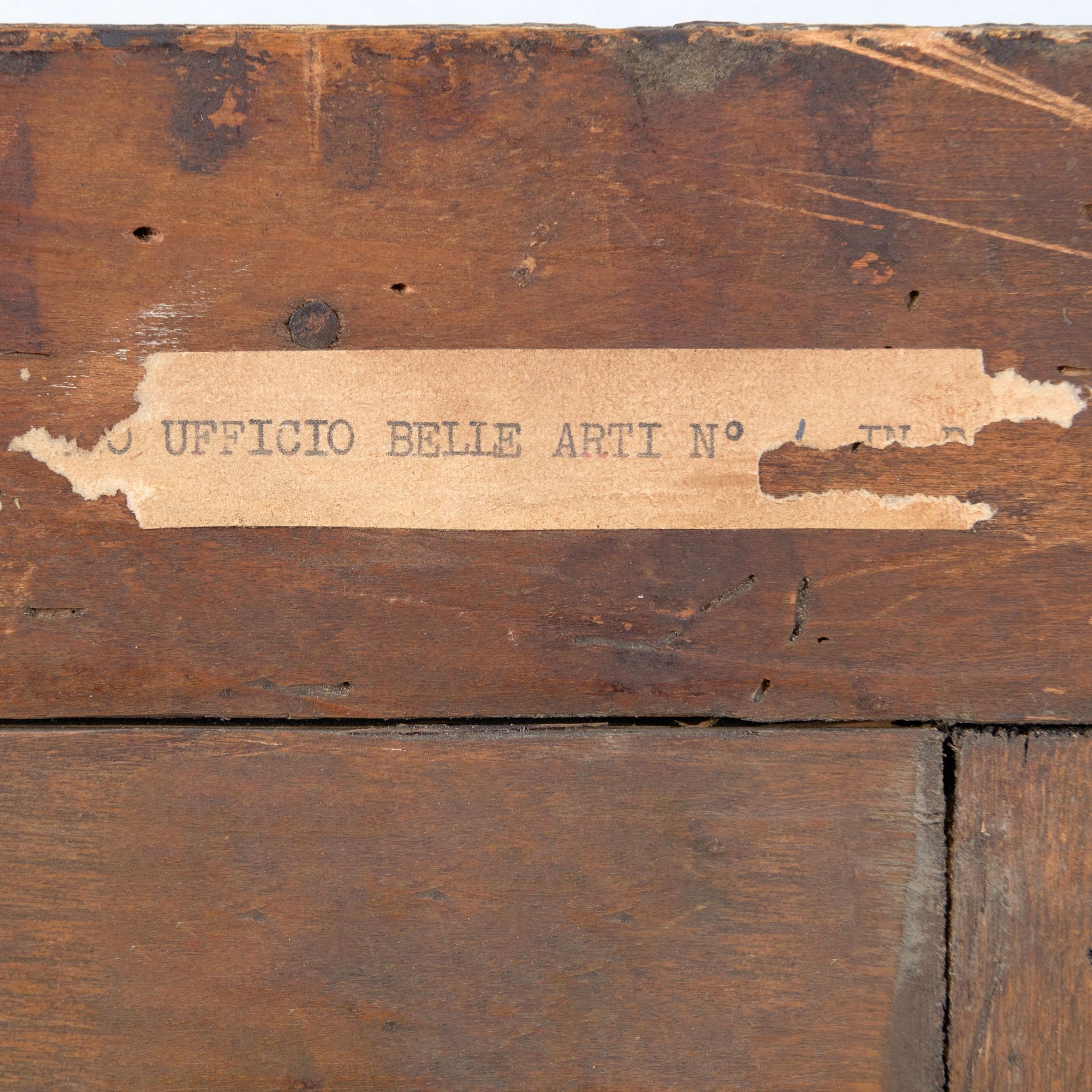 Artwork by Francesco del Cossa, Portrait of a Man, Head and Shoulders, Wearing a Black Cap, Made of Oil on panel