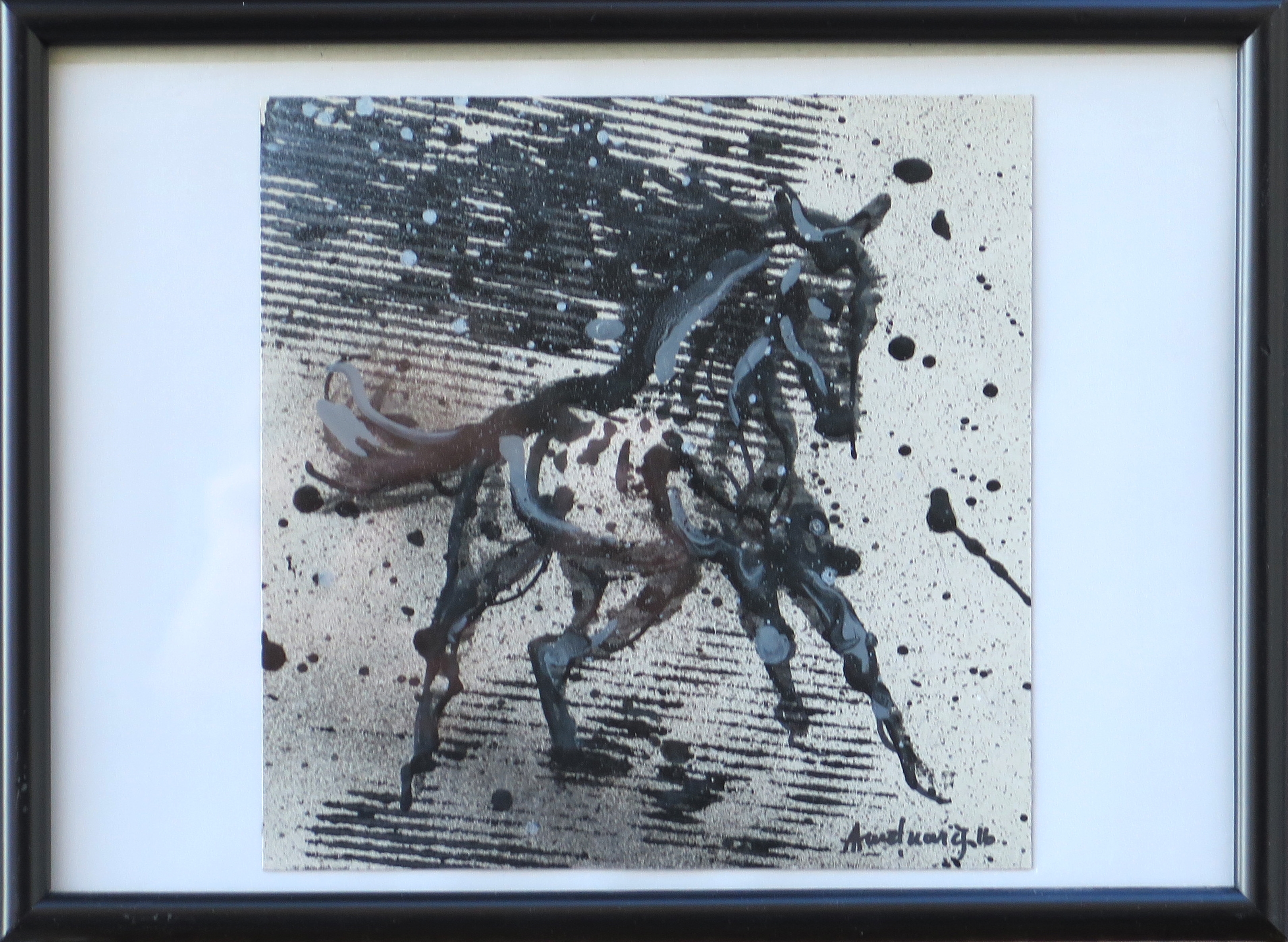 Artwork by Andrej Amelkovic, Headwind 2016, Made of paper