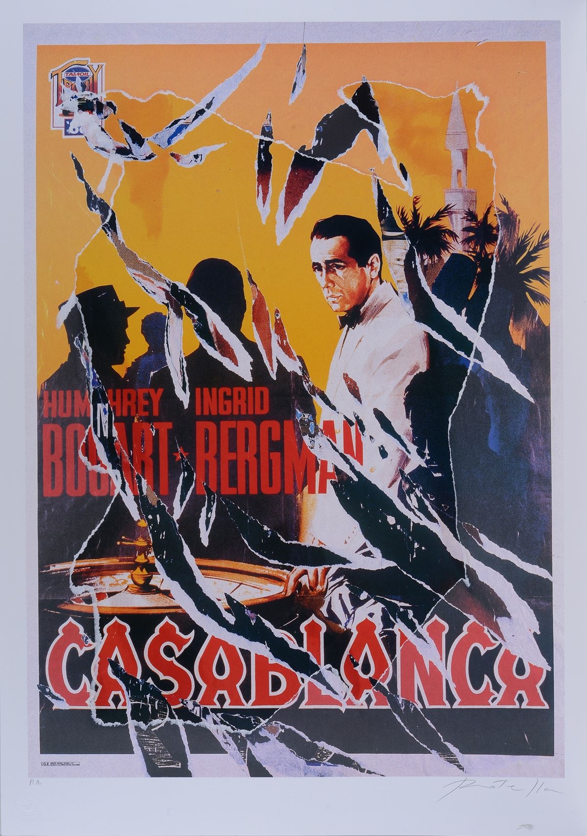 Mimmo Rotella | Casablanca | MutualArt