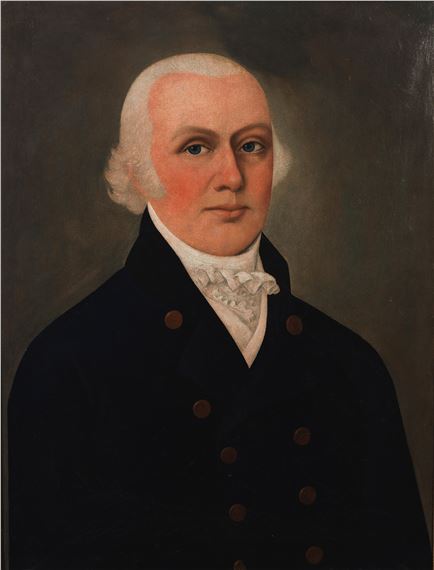 Portrait of Captain Mumford by Spoilum, early 20th century