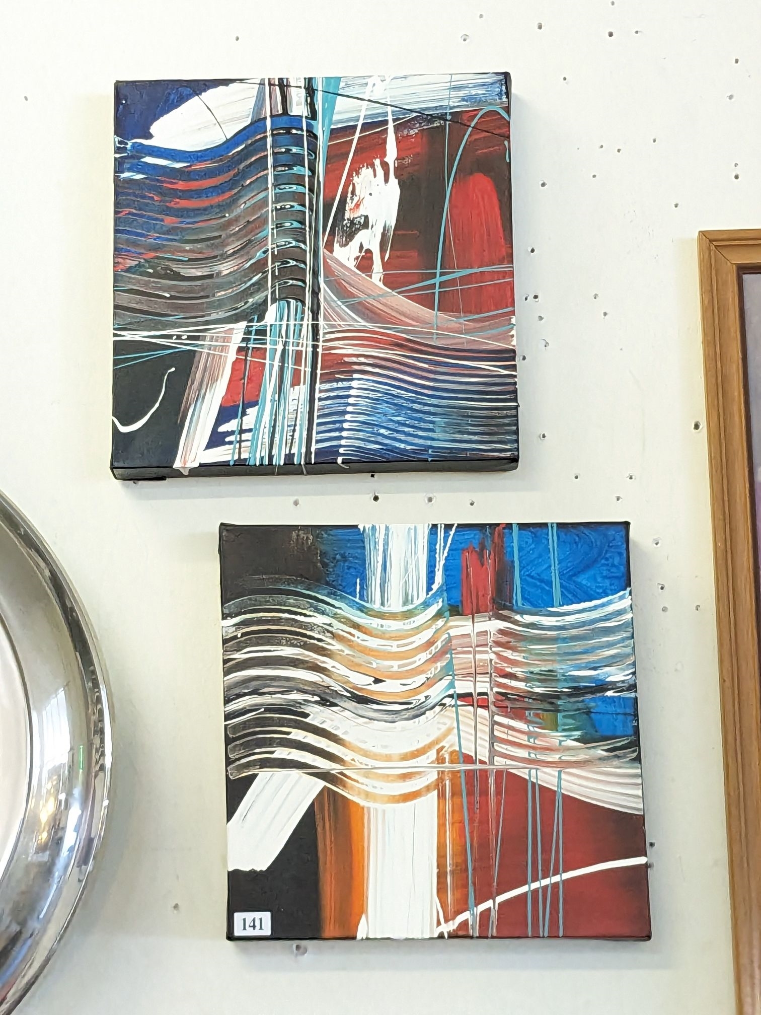 Artwork by Michael Whitehead, MICHAEL WHITEHEAD, Made of acrylic on canvas