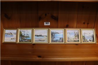 Collection of  Pamela Dorey Oil on board - Pamela Dorey