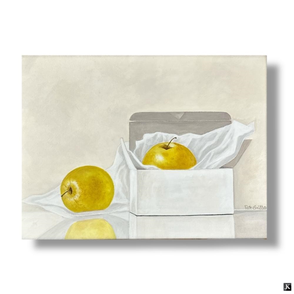 Artwork by Pat Grillo, Lemons, Made of Oil on Canvas