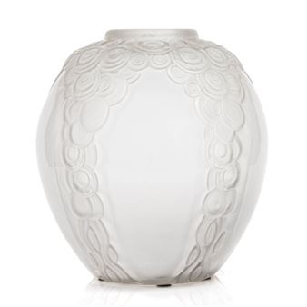 Important vase guirlande - André Hunebelle